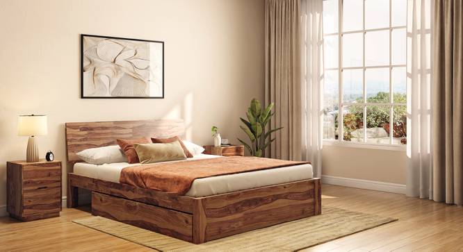 wooden-double-bed